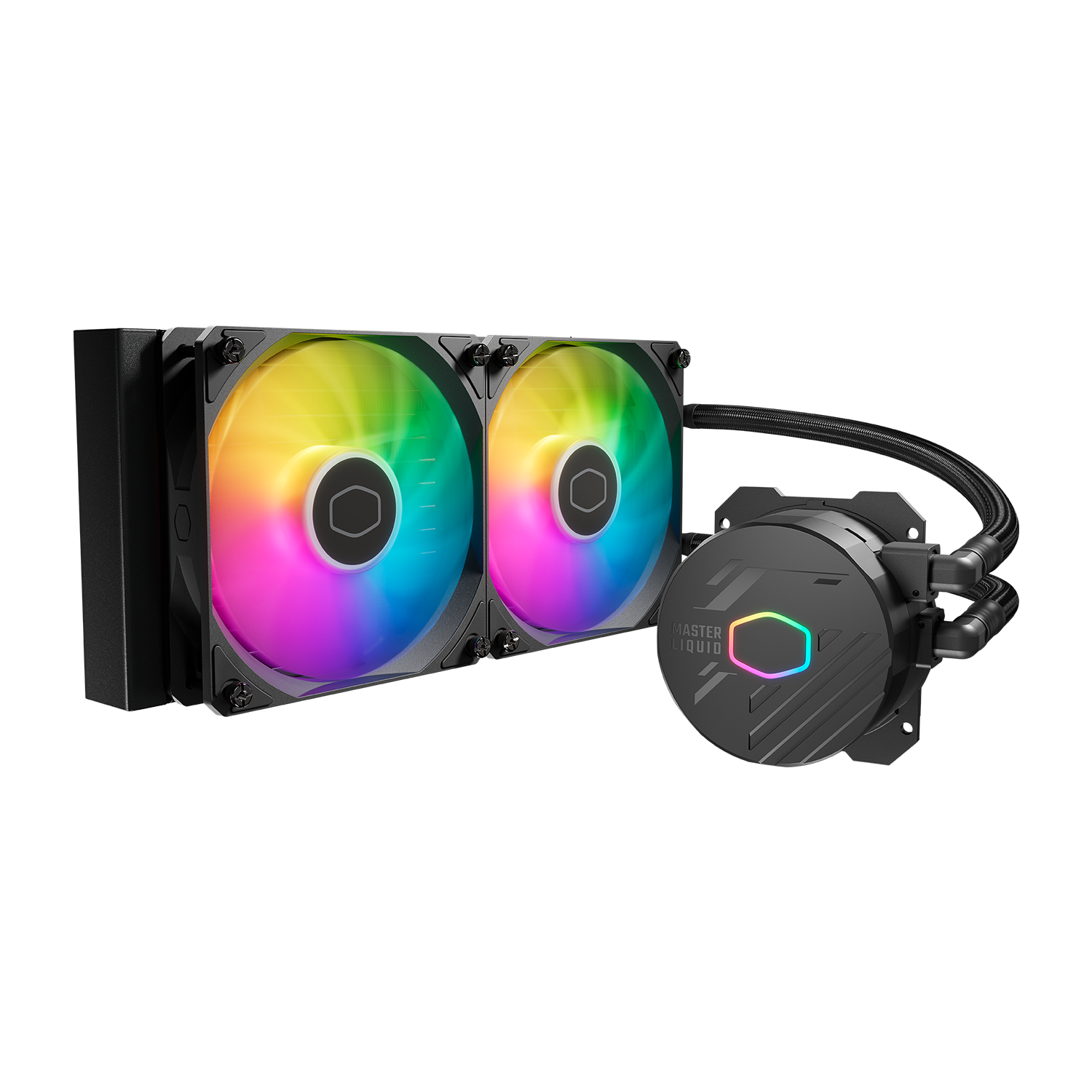 WATER COOLING COOLERMASTER MASTERLIQUID 240L CORE BLACK ARGB